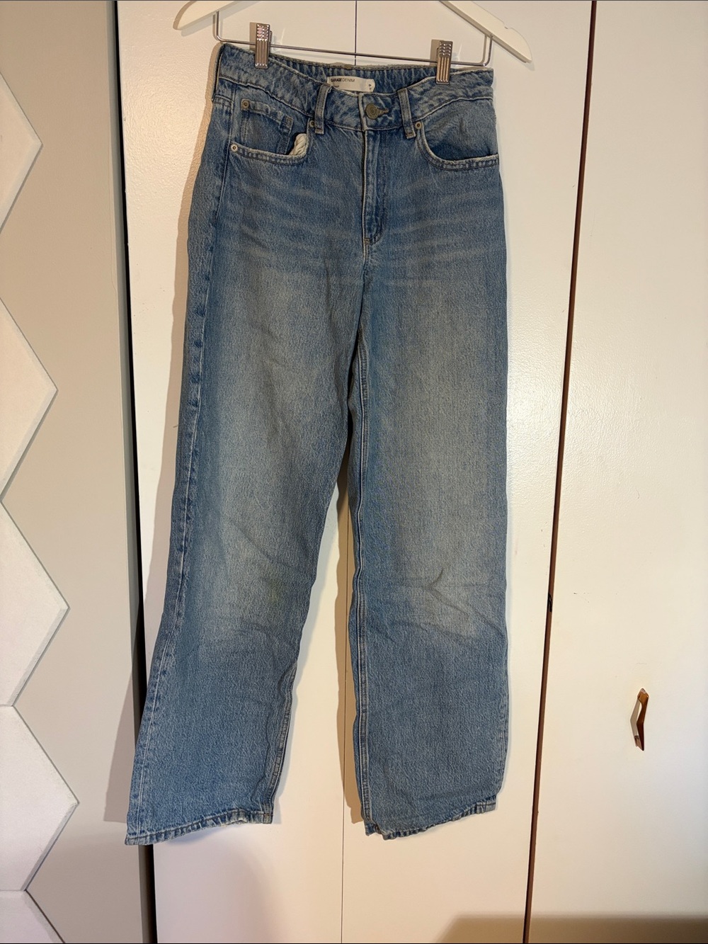 Garage Women’s Light Blue Baggy Jeans